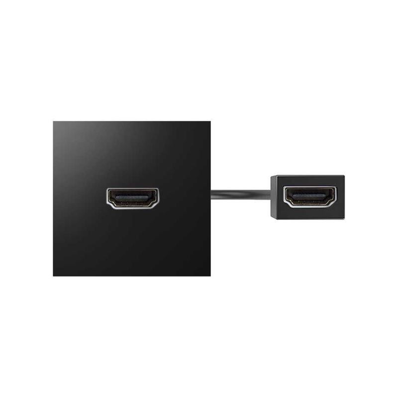 Модуль с адаптером проходной HDMI мама/мама черн. Simon 400 40001194-038 Модуль с адаптером проходной HDMI мама/мама черн. Simon 400 40001194-038