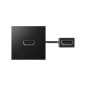 Модуль с адаптером проходной HDMI мама/мама черн. Simon 400 40001194-038 Модуль с адаптером проходной HDMI мама/мама черн. Simon 400 40001194-038