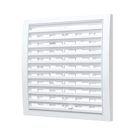 Решетка вентиляционная регулируемая 200х200 с фланцем D125 ERA 2020RRP12.5F