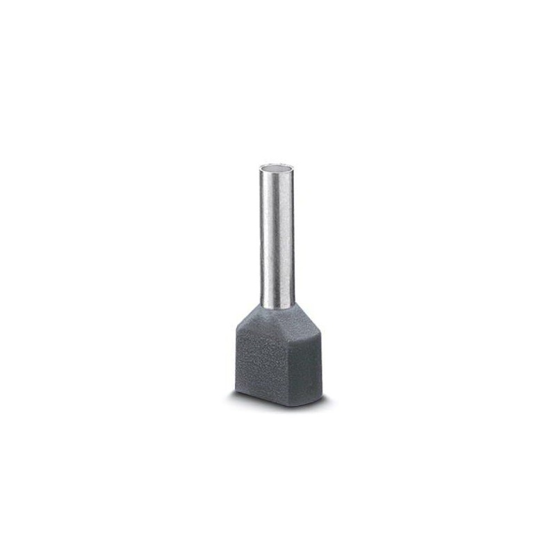Наконечник кабельный AI-TWIN 2х2.5-10 GY (уп.100шт) Phoenix Contact 3240669