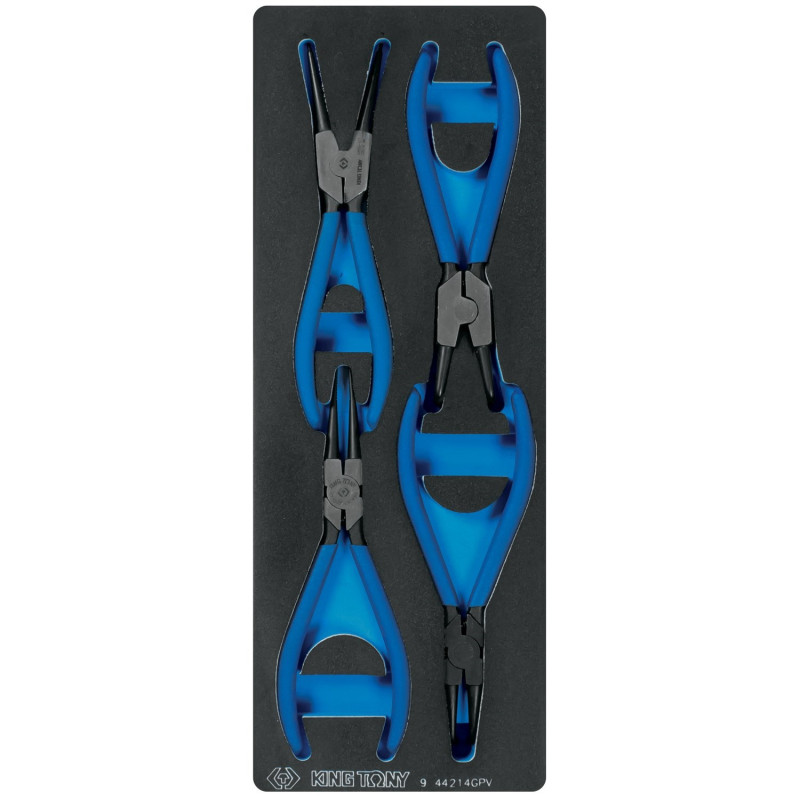 Набор съемников стопорных колец, ложемент, 4 предмета Набор съемников стопорных колец, ложемент, 4 предмета