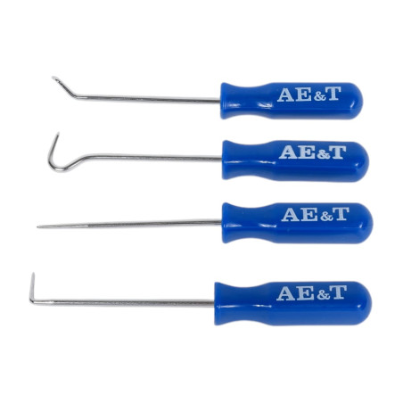 Крючки для демонтажа уплотнительных колец AE@T набор 4 шт. TA-F1017