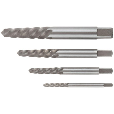 Набор экстракторов Профи быстрорежущая HSS сталь 4шт FIT 36448