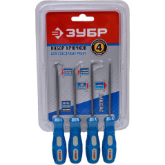Набор крючков ЗУБР 4 предмета 21553-H4