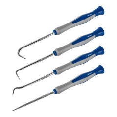 Набор крючков для слесарных работ CR-V 4шт КОБАЛЬТ 245-480