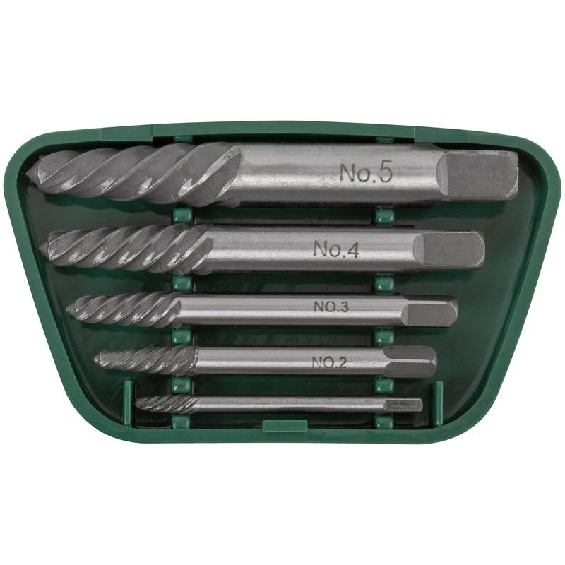 Набор экстракторов для шурупов усиленные (уп.5шт) FIT 36436 Набор экстракторов для шурупов усиленные (уп.5шт) FIT 36436