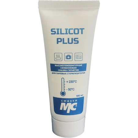 Силиконовая-герметик смазка ВМПАВТО МС Silicot Plus, туба 100 мл 2304
