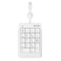 Блок числовой Fstyler FK13 бел. USB slim для ноутбука FK13 USB WHITE A4TECH 1391292