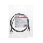 Патч-корд U/UTP CAT 5e RJ45-RJ45 26AWG LSZH черн. 1м Rexant 02-0102-1 Патч-корд U/UTP CAT 5e RJ45-RJ45 26AWG LSZH черн. 1м Rexant 02-0102-1