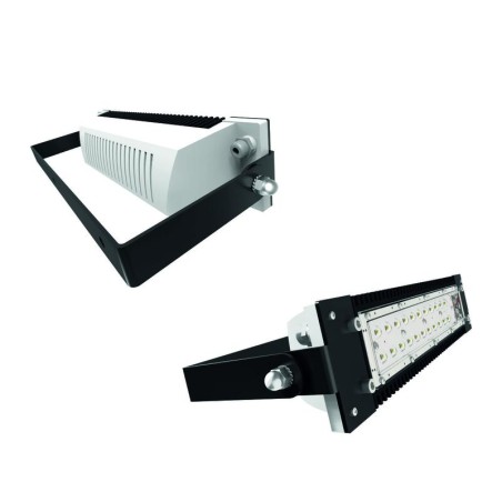 Светильник светодиодный LAD LED R500-1-W-6-70L 70Вт 5000К IP67 9163лм 100-305В КСС типа "Ш" крепление на лире бел. LADesign LADL