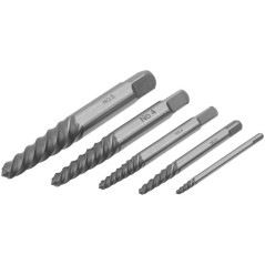 Набор экстракторов для шурупов усиленные (уп.5шт) FIT 36436
