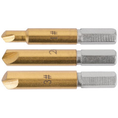 Набор экстракторов профи быстрорежущая HSS сталь 3шт FIT 36453