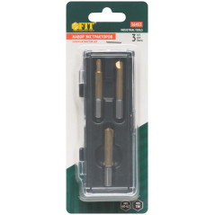 Набор экстракторов профи быстрорежущая HSS сталь 3шт FIT 36453