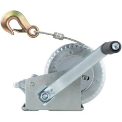 Лебедка шестеренчатая стальной трос 8мх4.5мм 700кг FIT 64651