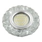 Светильник DLS-L136 GU5.3 GLASSY/CLEAR GU5.3 встраив. доп. светодиод. подсветка 3Вт без лампы стекло Fametto UL-00003862 Светильник DLS-L136 GU5.3 GLASSY/CLEAR GU5.3 встраив. доп. светодиод. подсветка 3Вт без лампы стекло Fametto UL-00003862