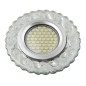 Светильник DLS-L139 GU5.3 GLASSY/CLEAR GU5.3 встраив. доп. светодиод. подсветка 3Вт без лампы стекло Fametto UL-00003871