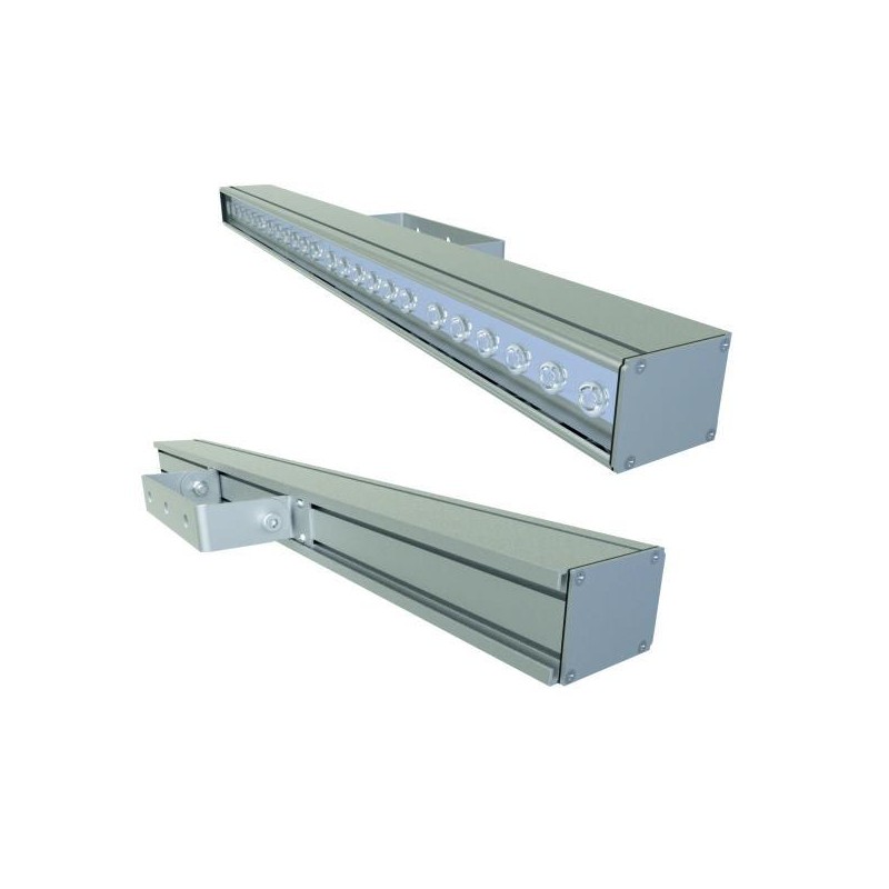 Светильник светодиодный LAD LED LINE-30-25S 25Вт 5000К IP66 3266лм 230В КСС типа "Г" серебр. LADesign LADLEDL3025S