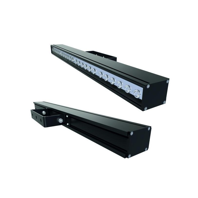 Светильник светодиодный LAD LED LINE-10-25B 25Вт 5000К IP66 3367лм 230В КСС типа "К" черн. LADesign LADLEDL1025B