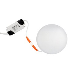 Светильник светодиодный LTL-5040-01 10Вт встраив. с БП бел. Ultraflash 14287