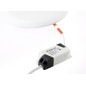 Светильник светодиодный LTL-5040-03 25Вт встраив. с БП бел. Ultraflash 14289