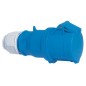 Розетка кабельная 32А 3п 2P+PE 6ч 230В IP44 Quick-Connect Bals 3138