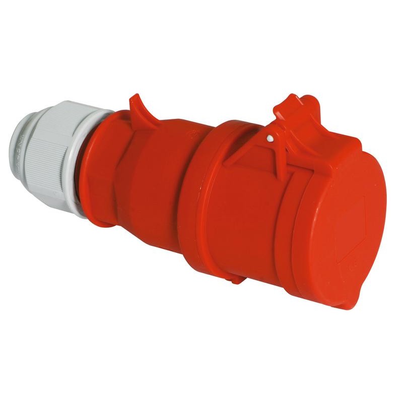Розетка кабельная 32А 5п 3P+N+PE 6ч 400В IP44 Quick-Connect Bals 3148 Розетка кабельная 32А 5п 3P+N+PE 6ч 400В IP44 Quick-Connect Bals 3148