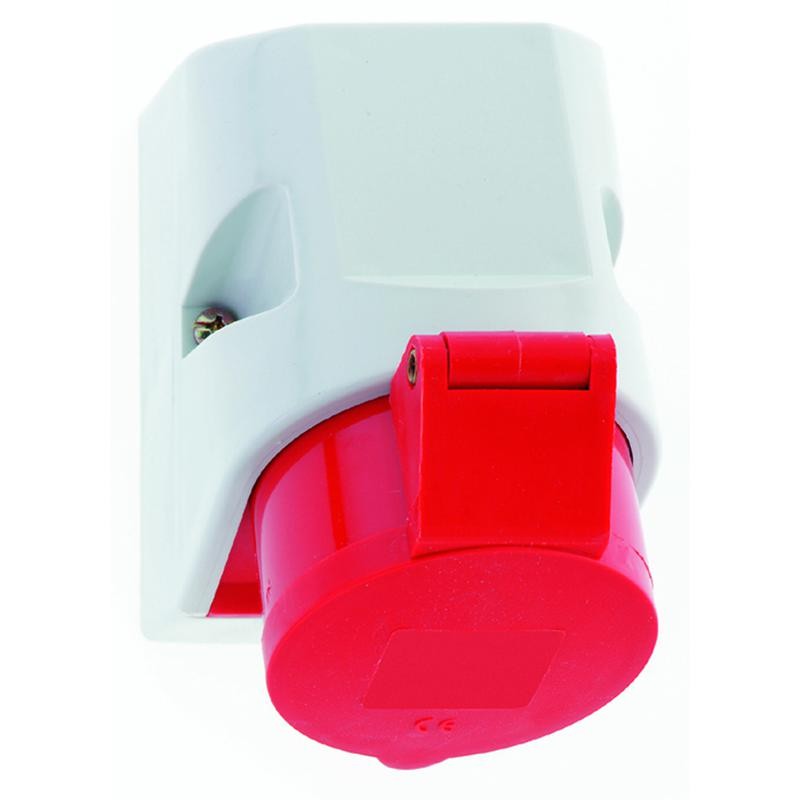 Розетка настенная 16А 5п 3P+N+PE 400В IP44 180град. 100х75 Quick-Connect Bals 11906 Розетка настенная 16А 5п 3P+N+PE 400В IP44 180град. 100х75 Quick-Connect Bals 11906