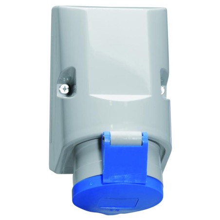 Розетка настенная 32А 3п 2P+E 6ч 230В IP44 180град. 126х83 Quick-Connect Bals 11949