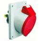 Розетка встраиваемая 32А 4п 3P+PE 6ч 400В IP44 наклонная Quick-Connect Bals 12795 Розетка встраиваемая 32А 4п 3P+PE 6ч 400В IP44 наклонная Quick-Connect Bals 12795