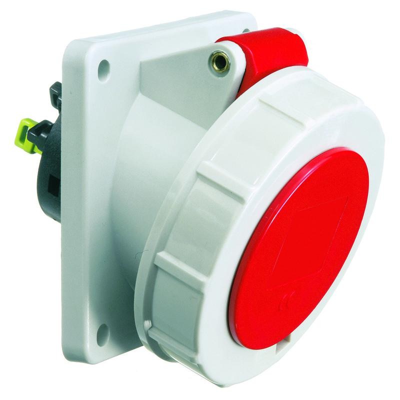 Розетка встраиваемая 32А 5п 6ч 400В IP67 наклонная 85х85 Quick Connect Bals 12824 Розетка встраиваемая 32А 5п 6ч 400В IP67 наклонная 85х85 Quick Connect Bals 12824