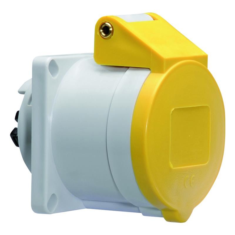 Розетка встраиваемая 16А 3п 2P+PE 4ч 110В IP44 Quick-Connect Bals 13656 Розетка встраиваемая 16А 3п 2P+PE 4ч 110В IP44 Quick-Connect Bals 13656