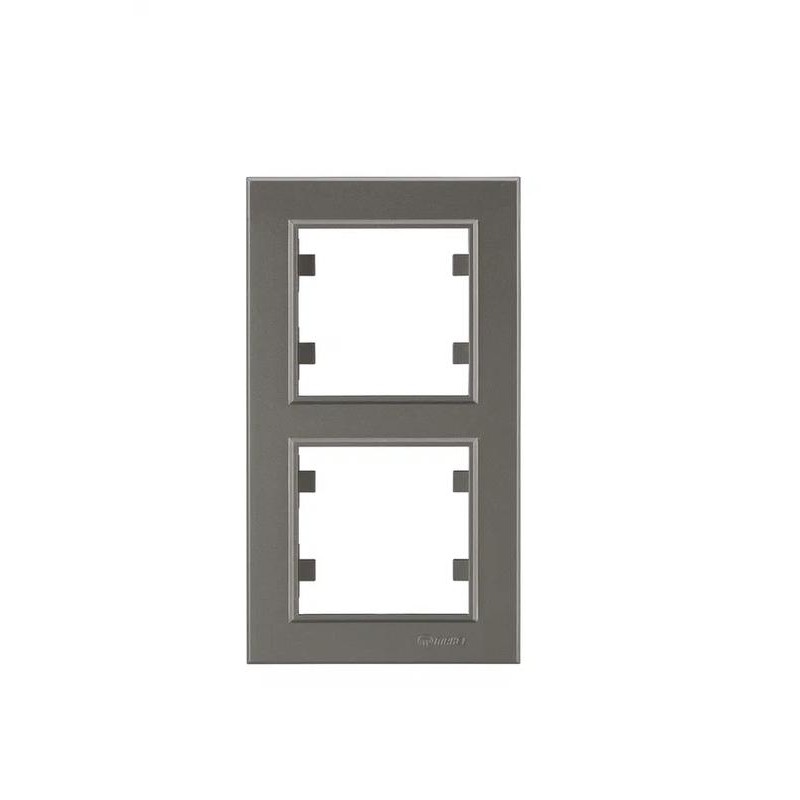 Рамка 2-м Karea вертик. бел. Makel 56052707 Рамка 2-м Karea вертик. бел. Makel 56052707