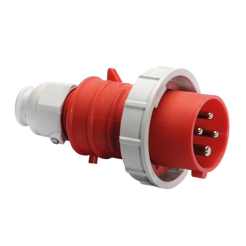 Вилка кабельная 16А 4п 3P+PE 6ч 400В IP67 Quick-Connect Bals 21349 Вилка кабельная 16А 4п 3P+PE 6ч 400В IP67 Quick-Connect Bals 21349