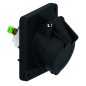Розетка панельная 16А 3п 2P+PE 230-380В IP44 наклонная Quick Connect черн. Bals 120436 Розетка панельная 16А 3п 2P+PE 230-380В IP44 наклонная Quick Connect черн. Bals 120436