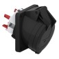 Розетка панельная Schuko 32А 230-380 IP44 Quick Connect черн. Bals 120441 Розетка панельная Schuko 32А 230-380 IP44 Quick Connect черн. Bals 120441