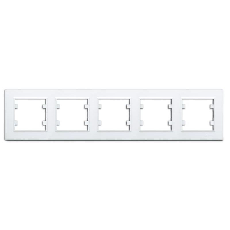 Рамка 5-м Karea горизонт. бел. Makel 56001705 Рамка 5-м Karea горизонт. бел. Makel 56001705