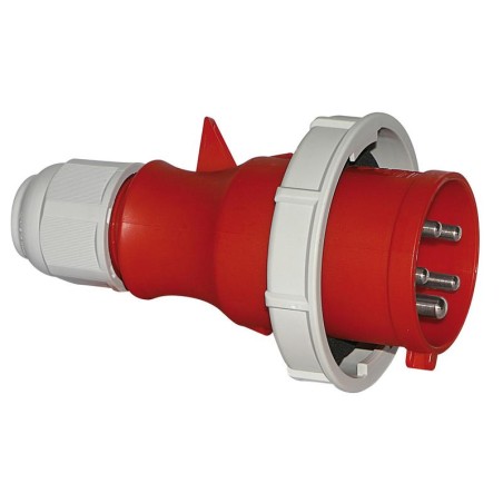 Вилка кабельная 16А 5п 3P+N+PE 6ч 400В IP67 tls Bals 210589