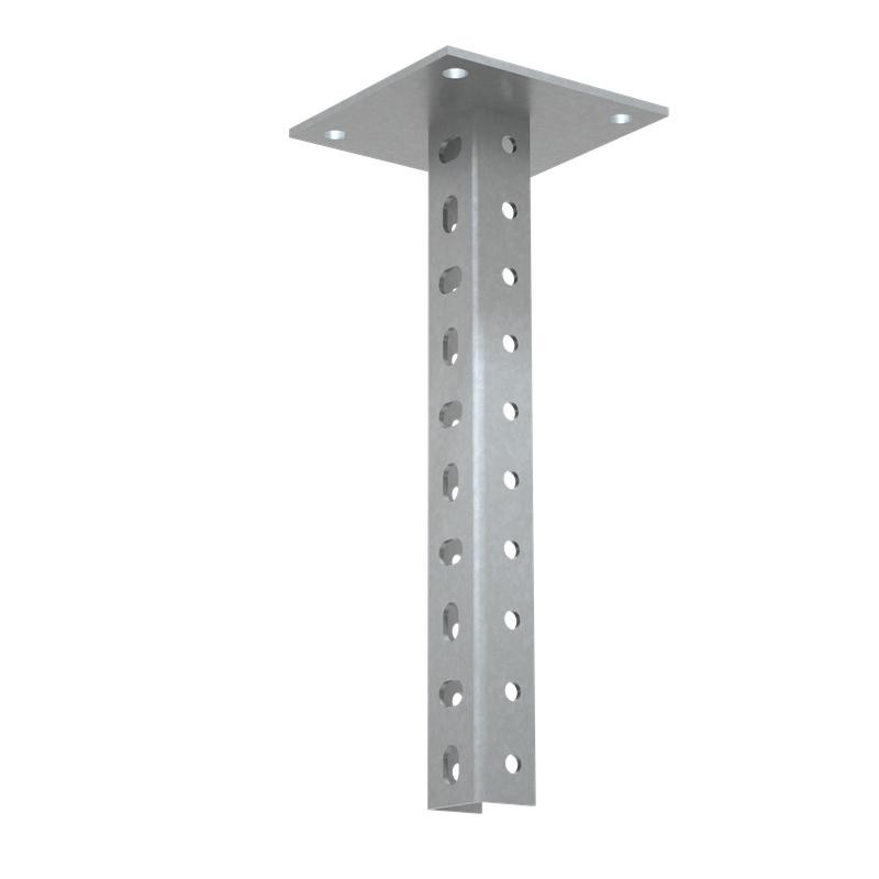 Стойка потолочная универсальная усиленная L800 UPTU800 INOX304 КМ LO9459