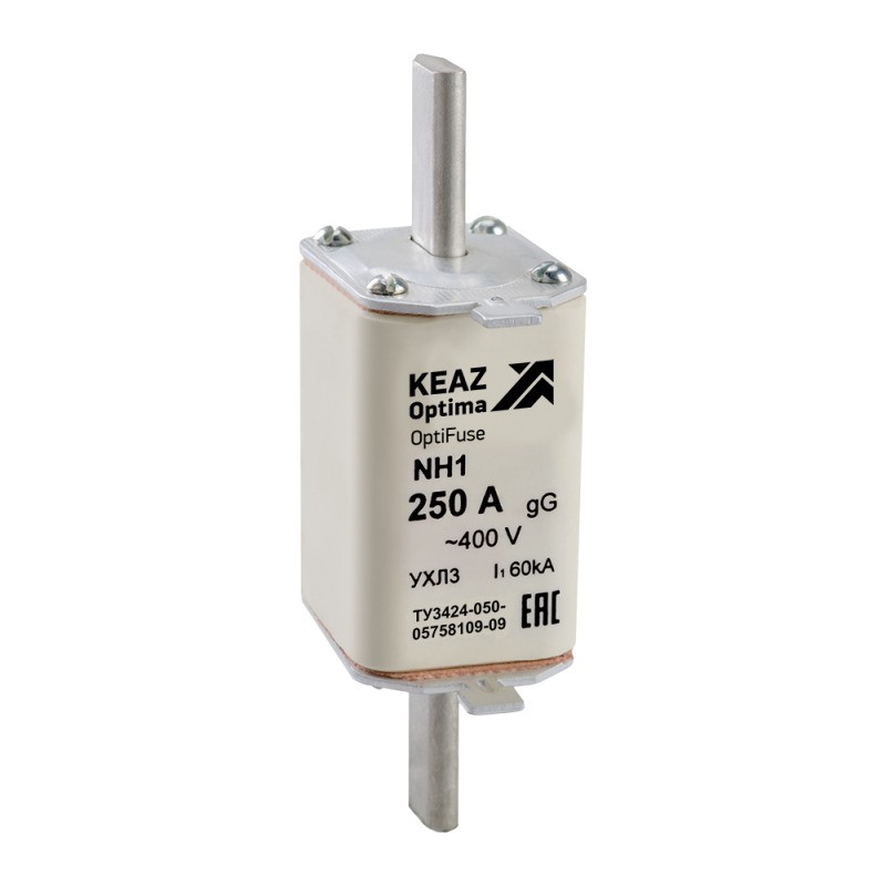 Вставка плавкая OptiFuse NH1 63 400AC 0 gG УХЛ3 КЭАЗ 144689 Вставка плавкая OptiFuse NH1 63 400AC 0 gG УХЛ3 КЭАЗ 144689