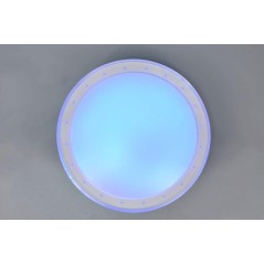 Светильник светодиодный LBS-7733 60Вт 3000-6000К RGB 4500лм настенно-потолочный управляем. пульт бел. Camelion 14527