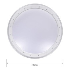 Светильник светодиодный LBS-7733 60Вт 3000-6000К RGB 4500лм настенно-потолочный управляем. пульт бел. Camelion 14527
