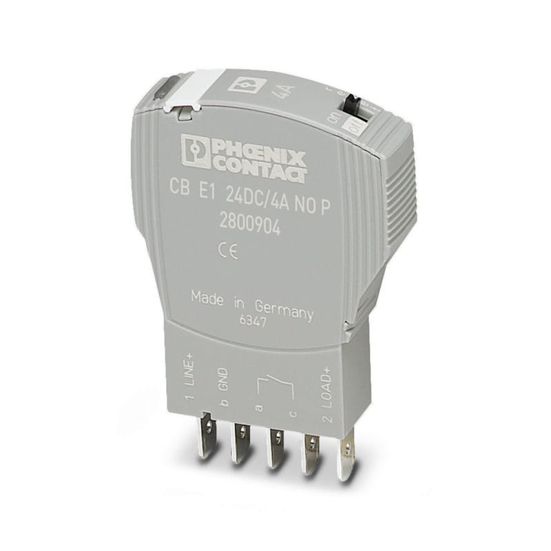 Выключатель электронный защитный CB E1 24DC/4A NO P Phoenix Contact 2800904 Выключатель электронный защитный CB E1 24DC/4A NO P Phoenix Contact 2800904