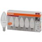 Лампа светодиодная LED Value LVCLB60 7SW/865 7Вт свеча матовая E14 230В 2х5 RU (уп.5шт) OSRAM 4058075577985 Лампа светодиодная LED Value LVCLB60 7SW/865 7Вт свеча матовая E14 230В 2х5 RU (уп.5шт) OSRAM 4058075577985