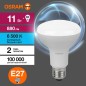Лампа светодиодная LED Value LV R80 90 11SW/865 11Вт рефлектор матовая E27 230В 10х1 RU OSRAM 4058075582750 Лампа светодиодная LED Value LV R80 90 11SW/865 11Вт рефлектор матовая E27 230В 10х1 RU OSRAM 4058075582750