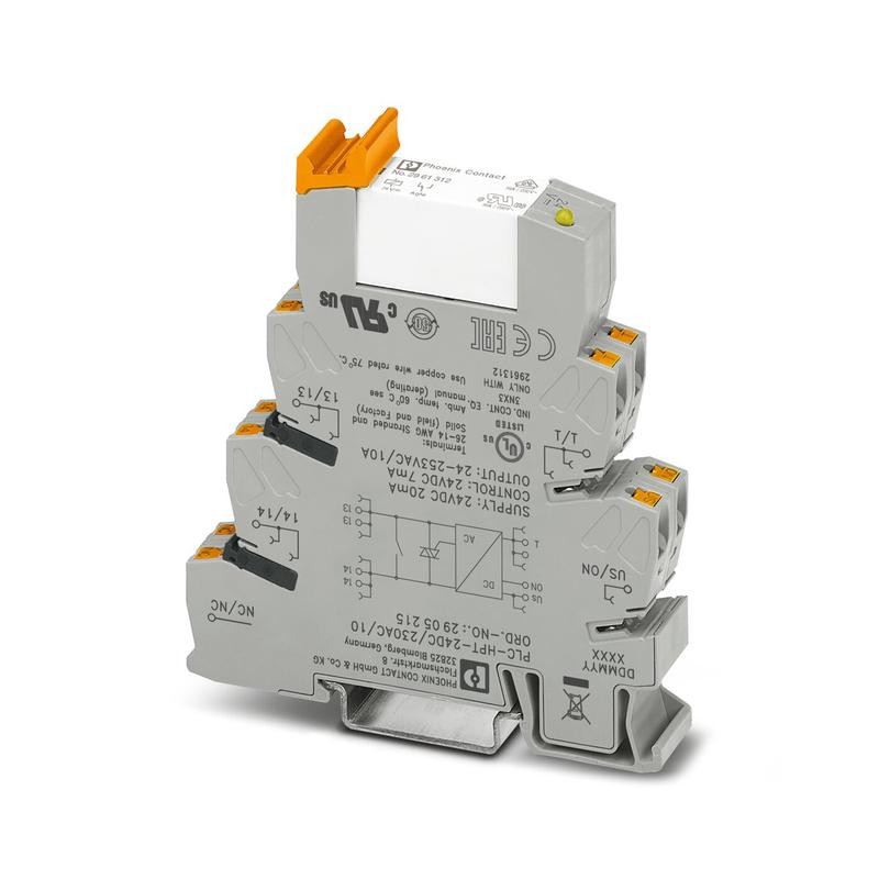 Реле полупроводниковое PLC-HPT-24DC/230AC/10 Phoenix Contact 2905215 Реле полупроводниковое PLC-HPT-24DC/230AC/10 Phoenix Contact 2905215