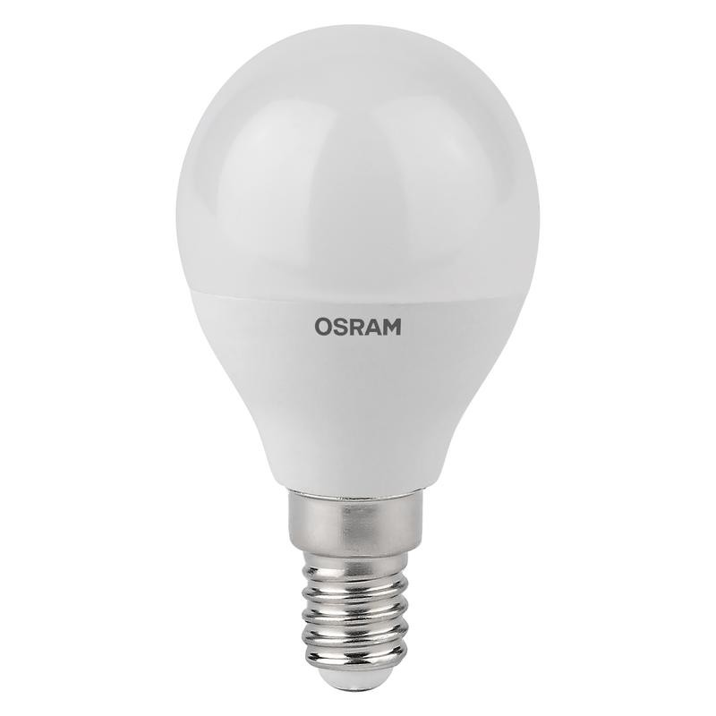 Лампа светодиодная LED Antibacterial P 7.5Вт шар матовая 2700К тепл. бел. E14 806лм 220-240В угол пучка 200град. бактерицидн. по