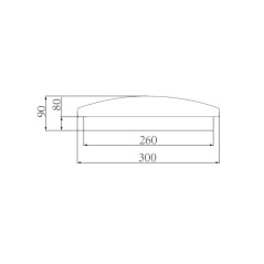 Светильник настенно-потолочный светодиодный LBS-8524 24Вт 4500К звезды Ultraflash 15157