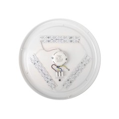 Светильник светодиодный настенно-потолочный LBS-8732 32Вт Flat silver Ultraflash 15160