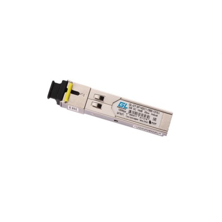 Модуль промышленный SFP WDM 100/155Мбит/с одно волокно SM SC Tx:1550/Rx:1310нм 14дБ до 20км -40град.C NIKOMAX GL-OT-SF14SC1-1550