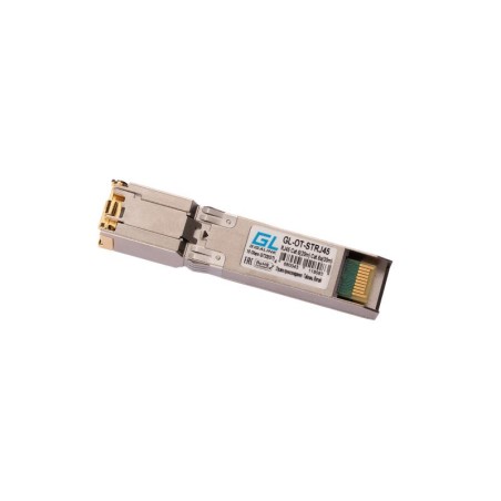 Модуль SFP+ 10G медь кат.6 20м кат. 6а 30м Ethernet 10G до 30м NIKOMAX GL-OT-STRJ45